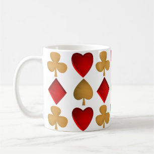 The four suits coffee mug