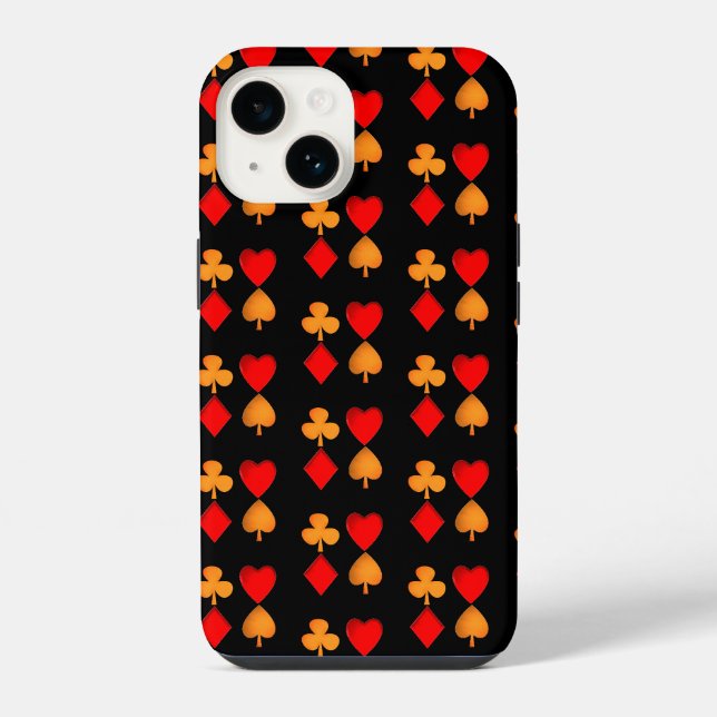 The four suits iPhone case (Back)