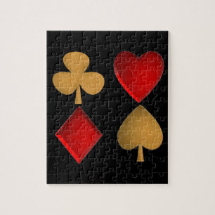 The four suits jigsaw puzzle