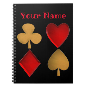 The four suits,Personalised Notebook