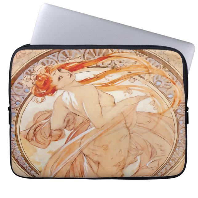 The Fourt Arts - Dance, Art Nouveau Laptop Sleeve (Front)