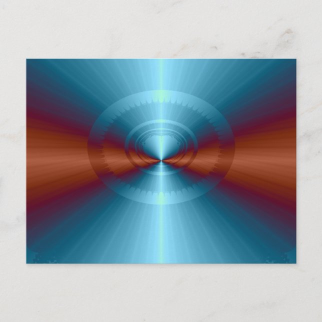 The Fourth Dimension Fractal Postcard (Front)