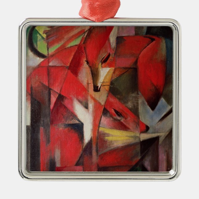 The Fox, 1913 Metal Tree Decoration (Front)