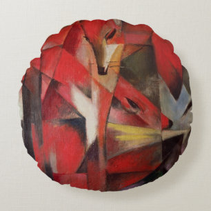 The Fox, 1913 Round Cushion