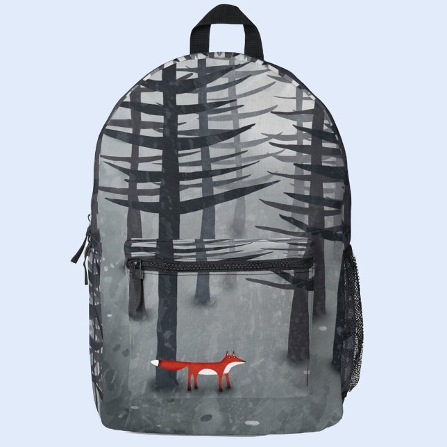 The Fox and the Forest Printed Backpack (The Fox and the Forest backpack)