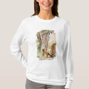 The Fox and the Grapes, illustration for T-Shirt