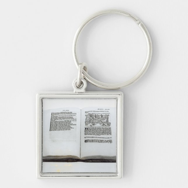 The Fox and the Grapes Key Ring (Front)