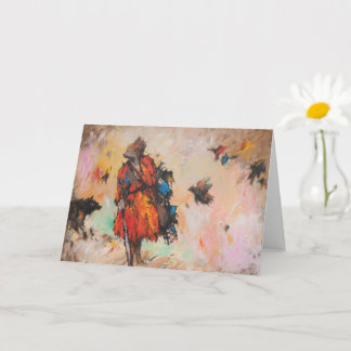 The fox and the wolf. card