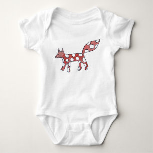 The Fox Has Dots 1-ZEE for Infants & Toddlers Baby Bodysuit