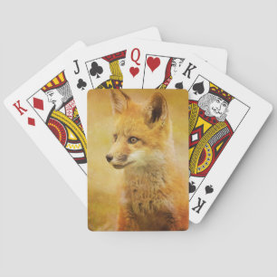 The Fox in the Wood Playing Cards