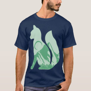 The Fox Mountain Gifts For Outdoor Lovers Hiking T-Shirt
