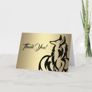 The Fox Thank You Card