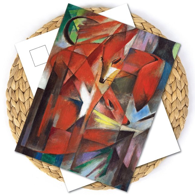 The Foxes Franz Marc Postcard (Creator Uploaded)