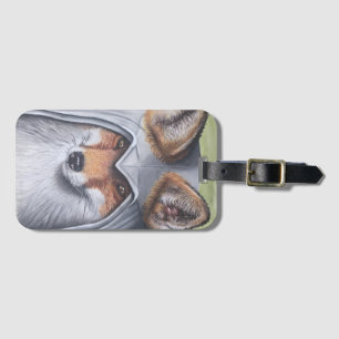 The Foxy Assassin Luggage Tag
