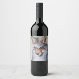 The Foxy Assassin Wine Label
