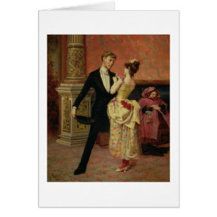 The Foyer of the Lyceum Theatre (oil on canvas)