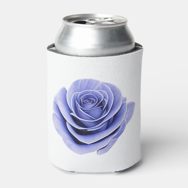 The Fragile Beauty of a Rose Can Cooler (Can Front)