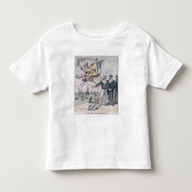 The Franco-Russian Entente Toddler T-Shirt (Front)