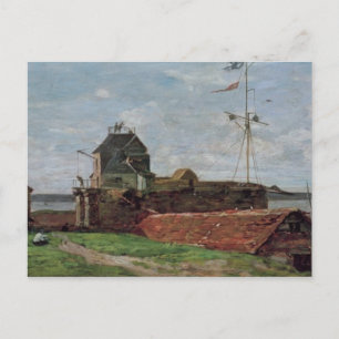 The Francois Ier Tower at le Havre, 1852 Postcard