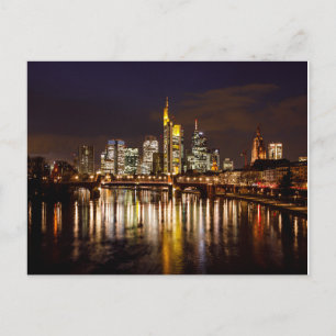 The Frankfurt Postcard skyline