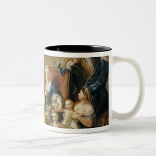 The Franqueville Family, 1711 Two-Tone Coffee Mug