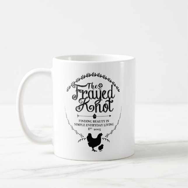 The Frayed Knot - Crest Mug (Left)