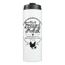 The Frayed Knot - Crest Thermal Mug