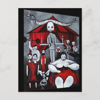 The Freak Show Postcard