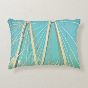 The Fred Hartman Bridge Decorative Cushion