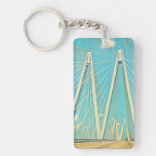 The Fred Hartman Bridge Key Ring