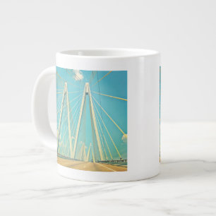 The Fred Hartman Bridge Large Coffee Mug