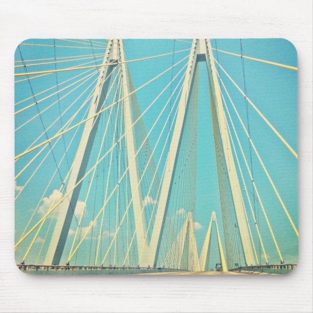 The Fred Hartman Bridge Mouse Pad (Front)