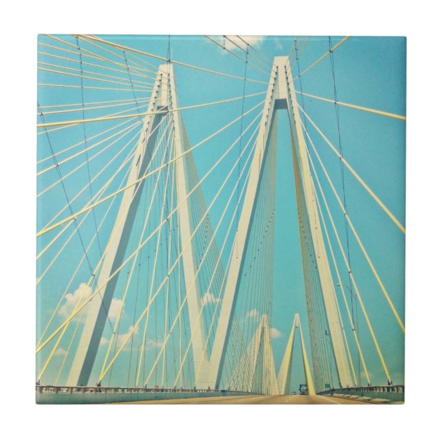 The Fred Hartman Bridge Tile (Front)