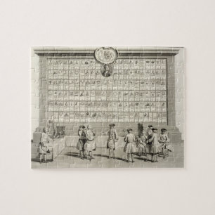 The Free Masons, with signs for the various lodges Jigsaw Puzzle