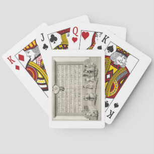 The Free Masons, with signs for the various lodges Playing Cards
