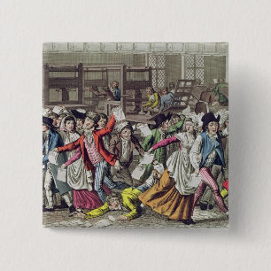 The Freedom of the Press, 1797 15 Cm Square Badge