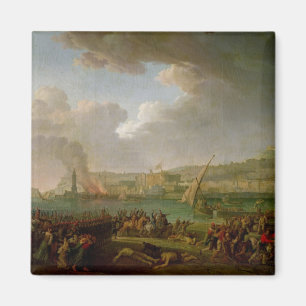 The French Army Entering Naples Magnet