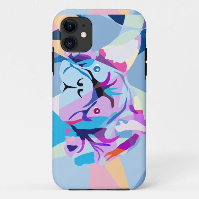 The french Bulldog Case-Mate iPhone Case (Back)