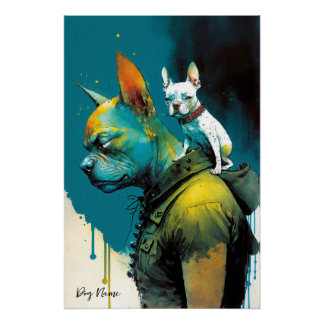 The French Bulldog - Composition 002 Poster