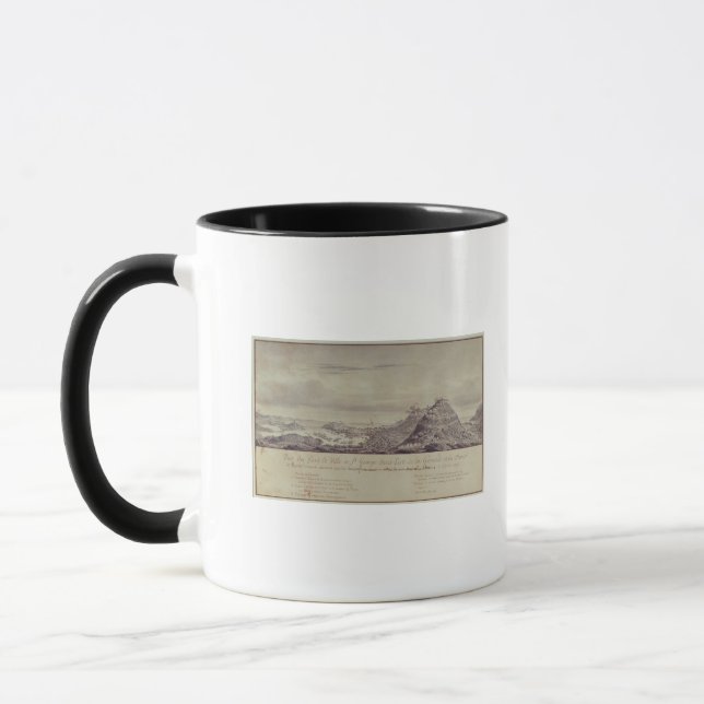 The French Capture Grenada, 1779 Mug (Left)