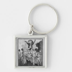 The French Constitution Key Ring