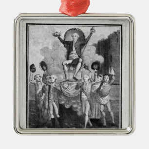 The French Constitution Metal Tree Decoration