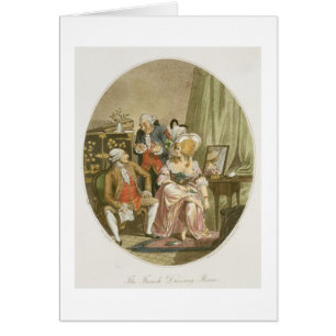 The French Dressing Room, engraved by P.W. Tomkins