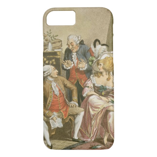 The French Dressing Room, engraved by P.W. Tomkins Case-Mate iPhone Case (Back)