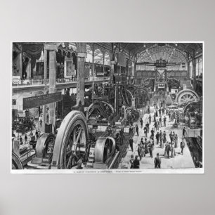 The French Electrical Machinery Gallery Poster