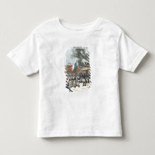The French Flag Entering Abomey Toddler T-Shirt