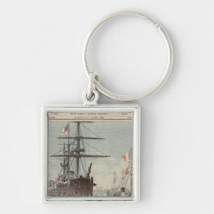 The French Flotilla in Portsmouth Key Ring
