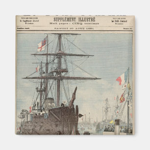 The French Flotilla in Portsmouth Magnet