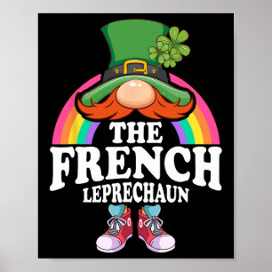 The French Leprechaun St Patricks Day Costume Poster