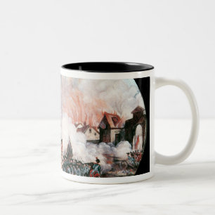 The French Observation Balloon, Two-Tone Coffee Mug